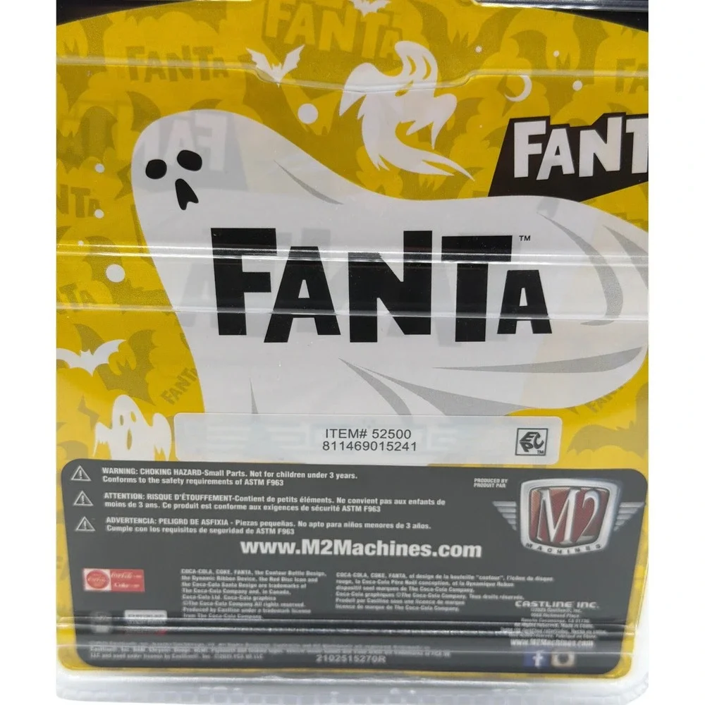 M2 Machines 1964 Dodge A100 Panel Van Fanta Halloween Yellow New Limited Edition